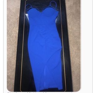 Navy blue dress small worn once